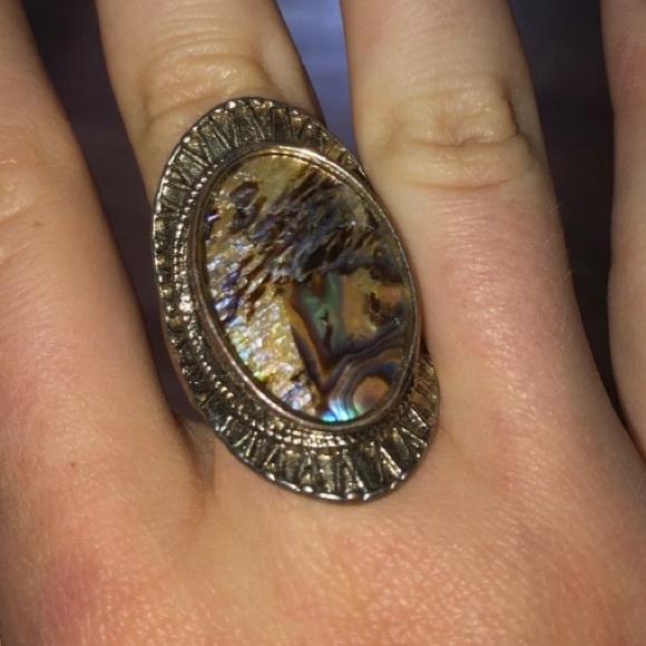 Abalone ring - Picture 3 of 3